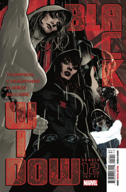 Black Widow Vol. 9 #12 – Regular Adam Hughes Cover (Marvel, 2021)