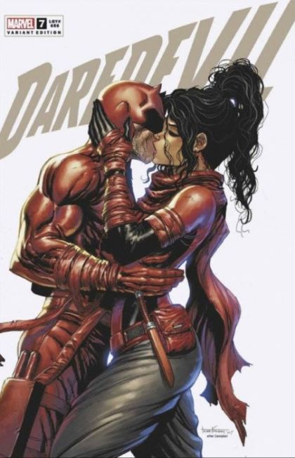 Daredevil Vol. 7 #7 – Comics Illuminati - Unknown Comics / Street Level Heroes / Comics Traders / The 616 Comics & Antihero Gallery Exclusive Tyler Kirkham Trade Dress Variant (Marvel, 2023)