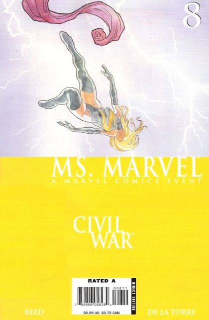 Ms. Marvel Vol. 2 #8 – David Mack Regular (Marvel, 2006)