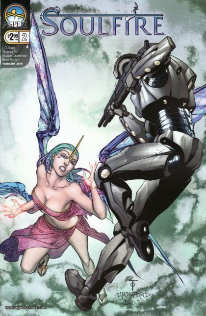 Michael Turner's Soulfire Vol. 2 #2 – Marcus To Regular Cover (Aspen, 2010)