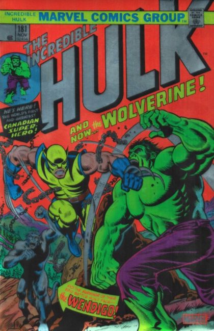 The Incredible Hulk Vol. 1 #181 – Foil Facsimile Edition 2023 (Marvel, 2023)