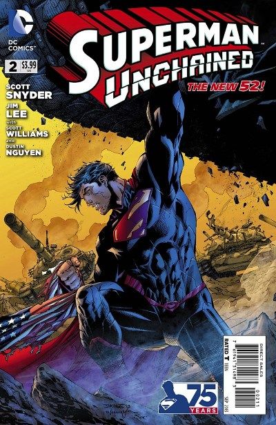 Superman Unchained #2 – Regular Jim Lee Cover (DC, 2013)