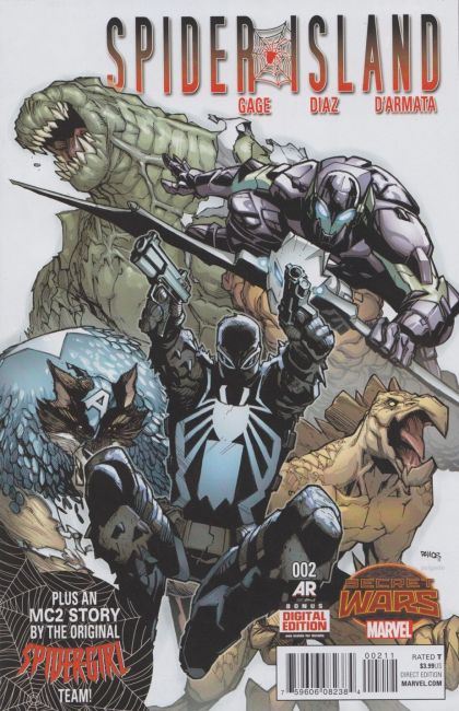 Spider-Island Vol. 2 #2 – Mike Mayhew Hastings Connecting Cover (Marvel, 2015)
