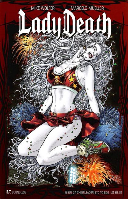 Lady Death #24 – Cheerleader Cover (Boundless, 2013)