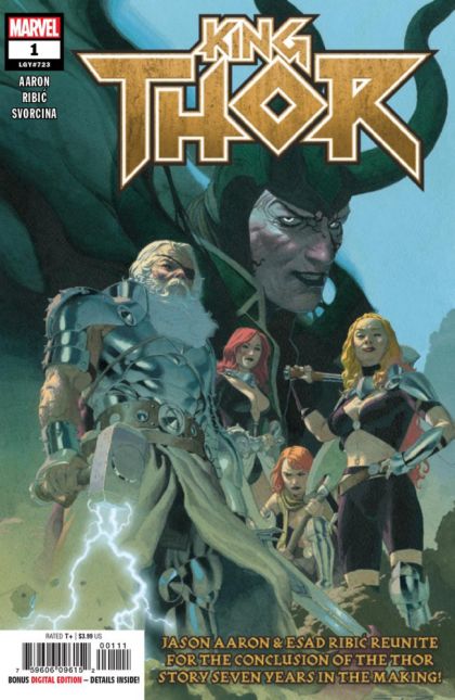 King Thor Vol. 1 #1 – Regular Esad Ribic Cover (Marvel, 2019)