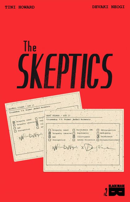 The Skeptics #2 (Black Mask Studios, 2016)