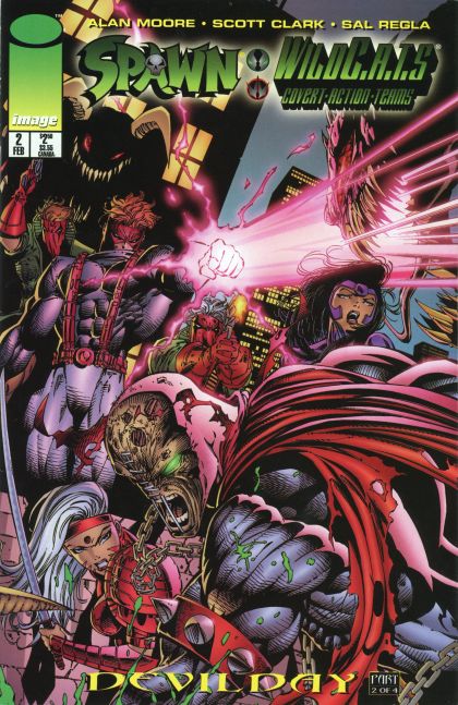 Spawn / WildC.A.T.s #2 (Image, 1996)