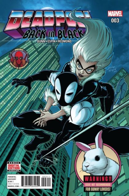 Deadpool: Back In Black #3 – Regular Salvador Espin Cover (Marvel, 2016)
