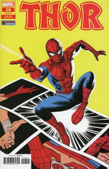 Thor Vol. 6 #28 – Greg Smallwood Beyond Amazing Spider-Man Cover (Marvel, 2022)