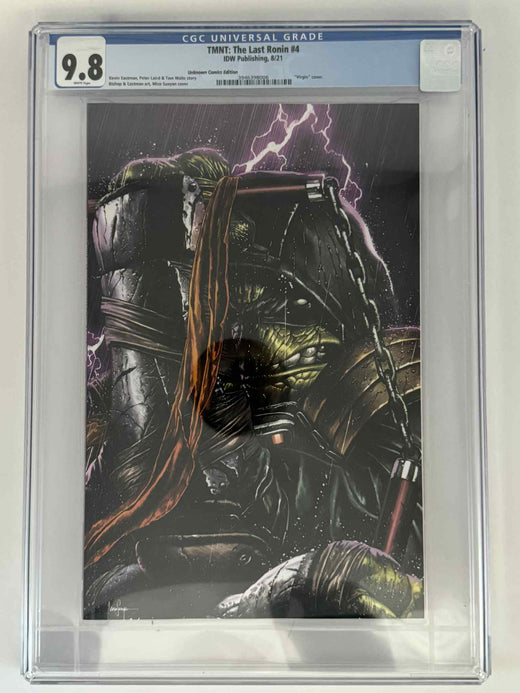 TMNT: The Last Ronin #4 CGC 9.8 Blue Label Suayan Exclusive Virgin Variant