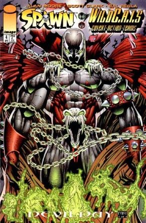 Spawn / WildC.A.T.s #4 (Image, 1996)