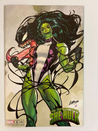 The Sensational She-Hulk Vol. 2 #1 – Lobos Exclusive Virgin Variant (Marvel, 2023)