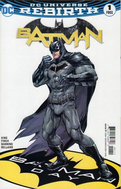 Batman Vol. 3 #1 – Batman Day 2016 Special Edition Cover (DC, 2016)
