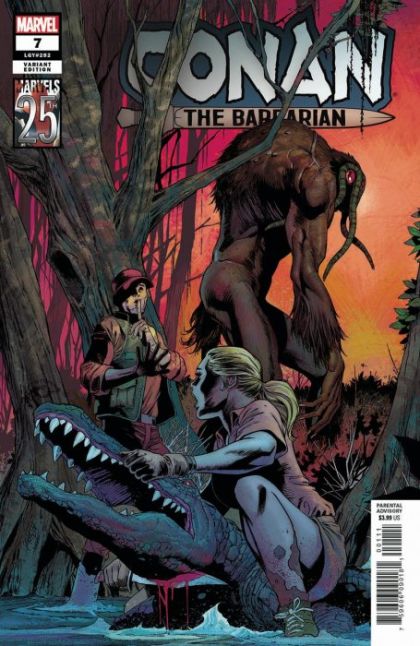 Conan the Barbarian Vol. 3 #7 – Marvels 25th Anniversary Cover (Marvel, 2019)
