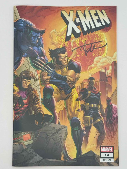 X-Men #14 — Tyler Kirkham Connecting Variant — Signed — Unknown Comics