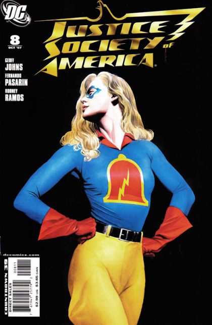 Justice Society of America Vol. 3 #8 – Alex Ross Regular Cover (DC, 2007)