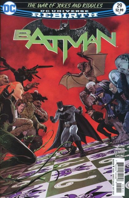 Batman Vol. 3 #29 – Mikel Janin Regular Cover (DC, 2017)