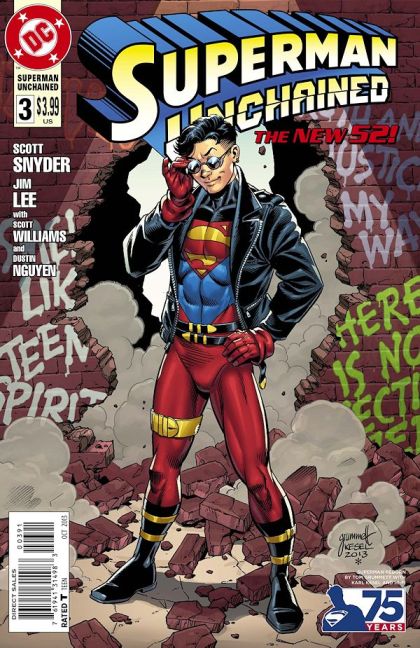 Superman Unchained #3 – Superman Reborn Cover (DC, 2013)