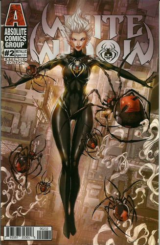 White Widow #2 – Second Print Metallic Cover (Absolute Group, 2019)