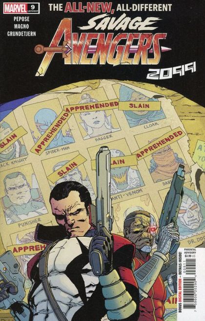 Savage Avengers Vol. 2 #9 – Regular Giuseppe Camuncoli Cover (Marvel, 2023)