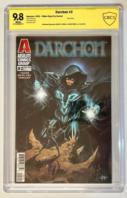 Darchon #2 – Silver Foil Cover (Absolute Group, 2020) CBCS 9.8