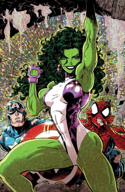 The Sensational She-Hulk Vol. 2 #1 – Kaare Andrews Exclusive Virgin Variant (Marvel, 2023)