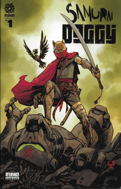 Samurai Doggy #1 – Juan Doe Ambassador Variant (AfterShock, 2022)