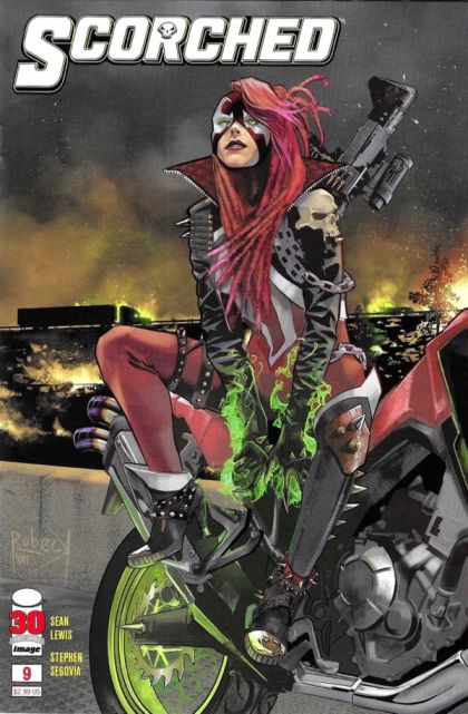 The Scorched #9 – Regular Thaddeus Robeck Cover (Image, 2022)