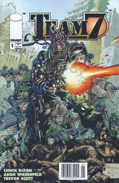 Team 7 #1 – Newsstand Edition (Image, 1994)