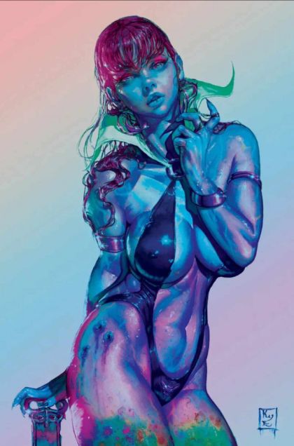 Vampirella: Mindwarp #1 – KyuYong Eom NYCC Exclusive Ultraviolet Virgin Variant (Dynamite Entertainment, 2022)
