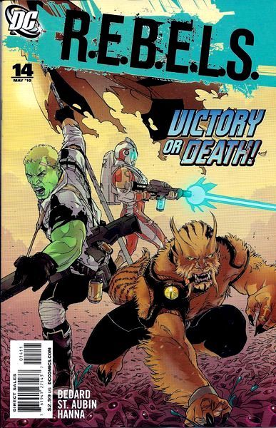 R.E.B.E.L.S. Vol. 2 #14 (DC, 2010)
