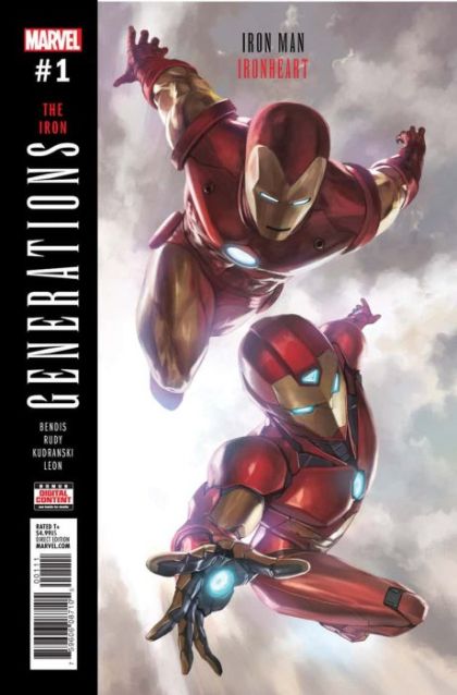 Generations: Iron Man & Ironheart #1 – Regular Skan Cover (Marvel, 2017)