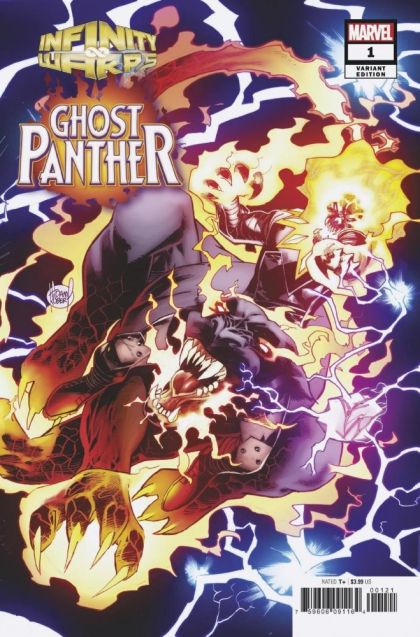 Infinity Warps: Ghost Panther #1 – Variant Adam Kubert Connecting Cover (Marvel, 2018)