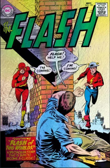 Flash Vol. 1 #123 – Facsimile 2023 Foil Variant (Ltd. 1000) (DC, 2023)