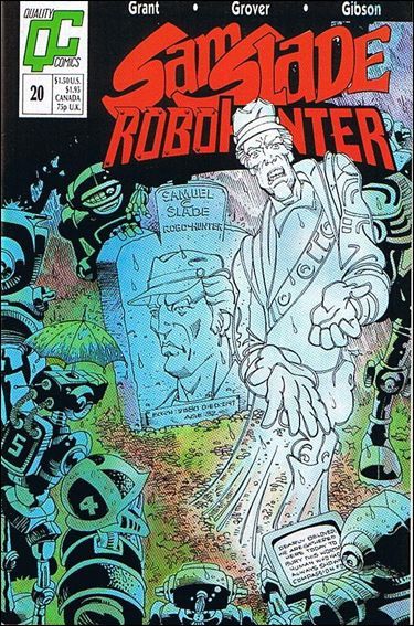 Sam Slade Robo-Hunter #20 (Quality, 1988)