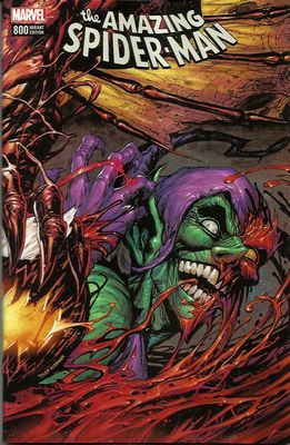 The Amazing Spider-Man Vol. 4 #800 – Tyler Kirkham Connecting Variant (Marvel, 2018)