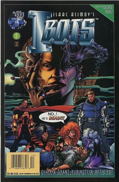 Isaac Asimov's I-Bots Vol. 1 #2 – Newsstand Edition (Big Entertainment, 1995)