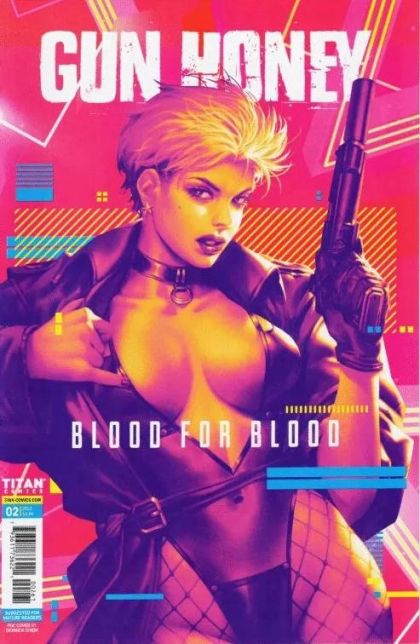 Gun Honey: Blood For Blood #2 – Derrick Chew Virgin Variant (Titan Books, 2022)