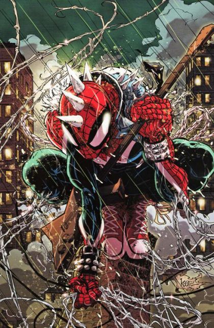 Spider-Punk: Arms Race #1 – Kaare Andrews Exclusive Virgin Variant (Marvel, 2024)