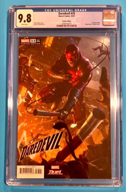 Daredevil Vol. 6 #33 – Netease Marvel Games Variant (Marvel, 2021) CGC 9.8