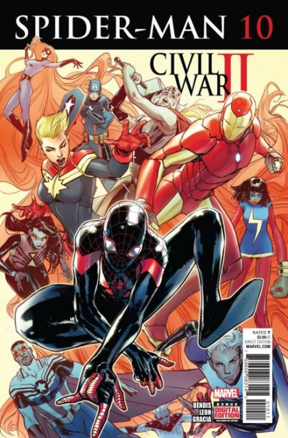 Spider-Man Vol. 2 #10 – Regular Sara Pichelli Cover (Marvel, 2016)