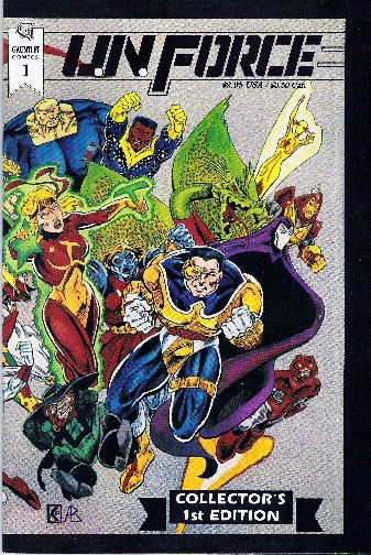 U.N. Force #1 – Collector's 1st Edition (Caliber, 1992)