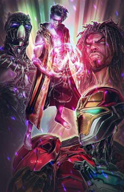 Marvel's Voices: Wakanda Forever #1 – John Giang Exclusive Virgin Variant (Ltd. 1000) (Marvel, 2023)