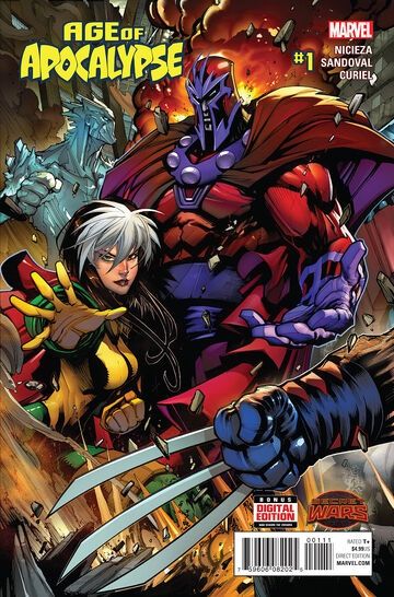 Age of Apocalypse Vol. 2 #1 – Regular Cover - Gerardo Sandoval (Marvel, 2015)