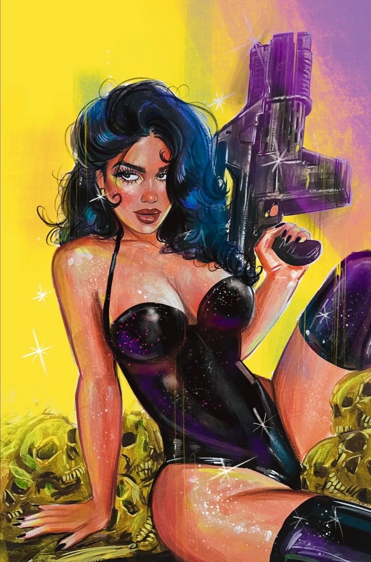 Gun Honey Doubles Down #4 Suspiria Convention Exclusive Virgin Variant (Pre-Order)
