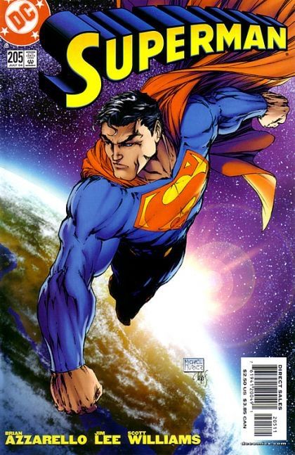 Superman Vol. 2 #205 – Michael Turner Cover (DC, 2004)