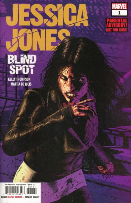 Jessica Jones: Blind Spot #1 – Regular Valerio Giangiordano Cover (Marvel, 2020)