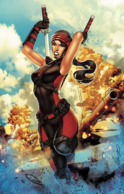 G.I. Joe: A Real American Hero (IDW) Vol. 1 #250 – Elias Chatzoudis Unknown Comic Books Retailer Exclusive Virgin Variant Cover B (IDW Publishing, 2018)