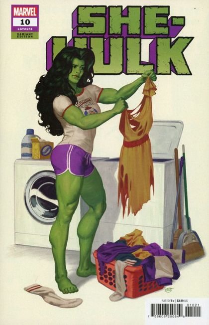 She-Hulk Vol. 4 #10 – David Talaski Cover (Marvel, 2023)