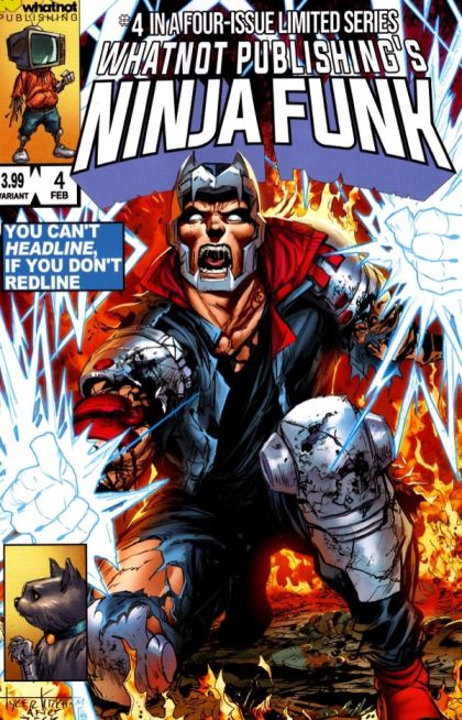 Ninja Funk #4 – Tyler Kirkham Variant (WhatNot Publishing, 2023)